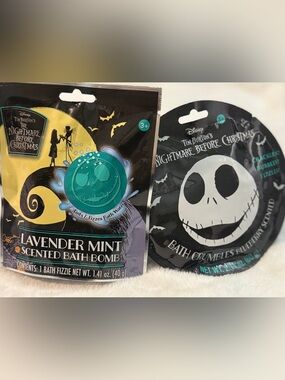 💜 Disney The Nightmare Before Christmas Bath Time Treats - Pack of 2